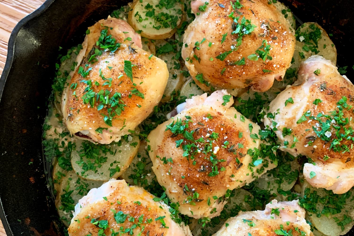 A Review of Ina Garten's SkilletRoasted Chicken and Potatoes The Kitchn